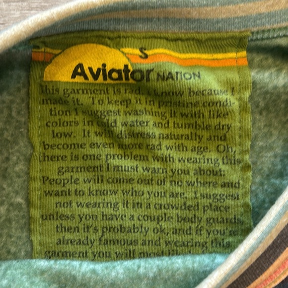 Aviator Small Croptop sweatshirt - Picture 4 of 9